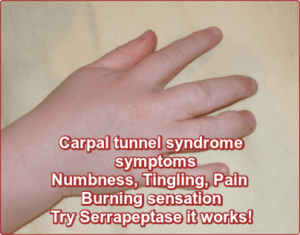 Carpal tunnel image Serrapeptase side effects 