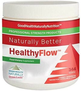 HealthyFlow Tm supplements for clogged arteries