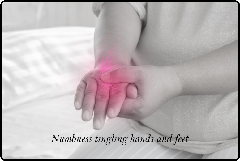 Tingling numbness feet hands image