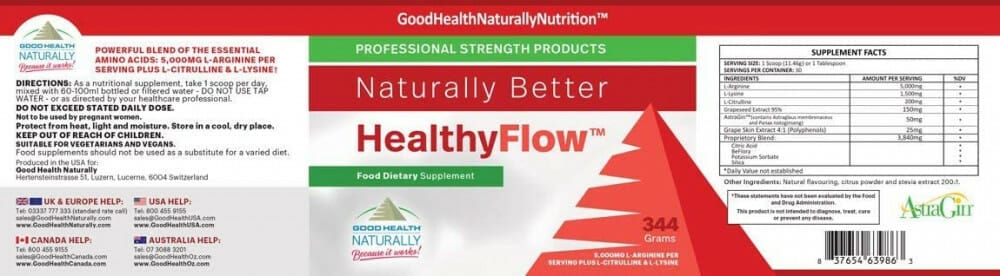 healthy flow ingredients